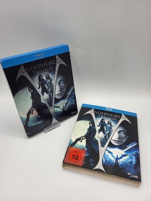 UNDERWORLD TRILOGIE 1-3 Blu-Ray Steelbook Sammlung EVOLUTION AUFSTAND LYKANER