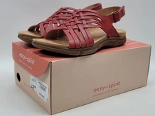 Easy Spirit Women's Mar Sandals - Medium Red Size 6 M