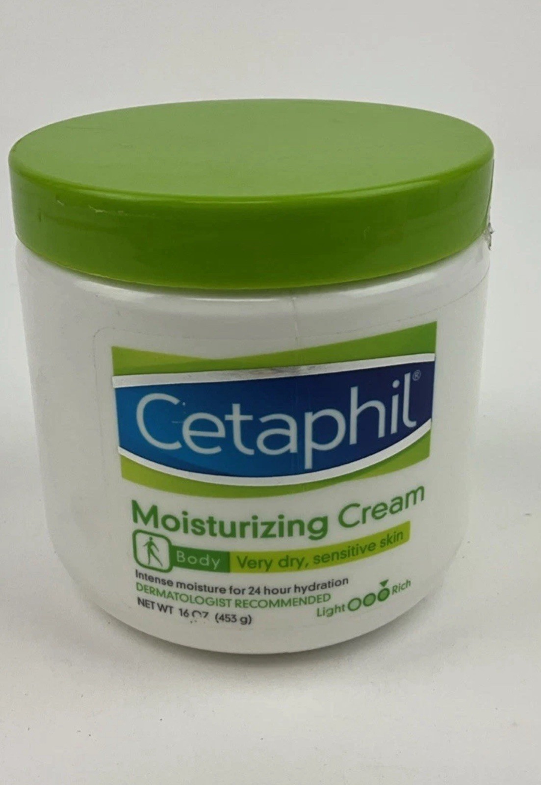 Cetaphil Deep Hydration Moisturizing Cream for Very Dry Sensitive Skin - 16 oz Body Lotion with Free Shipping