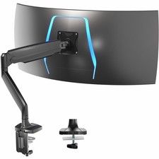 VIVO Montaje de Escritorio para Monitor de Computadora Único Ultrawide 40" con Brazo de Resorte Neumático