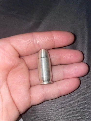 1 oz Pure Silver .999 Bullet Bullion Collectible .45 Caliber