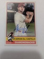 2025 Topps Heritage - Real One Autographs Adrian Del Castillo #ROA-AC (AU, RC)