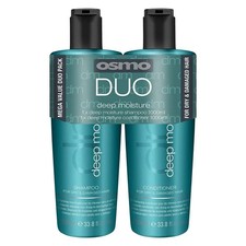 Osmo Deep Moisture Shampoo & Conditioner Twin 2 x 1000ml FAST UK DELIVERY 11.00 per litre