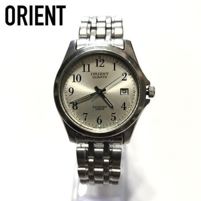ORIENT SWIMMER WATCH Vintage 35x38mm 18mm Lug Ready to Use Authentic