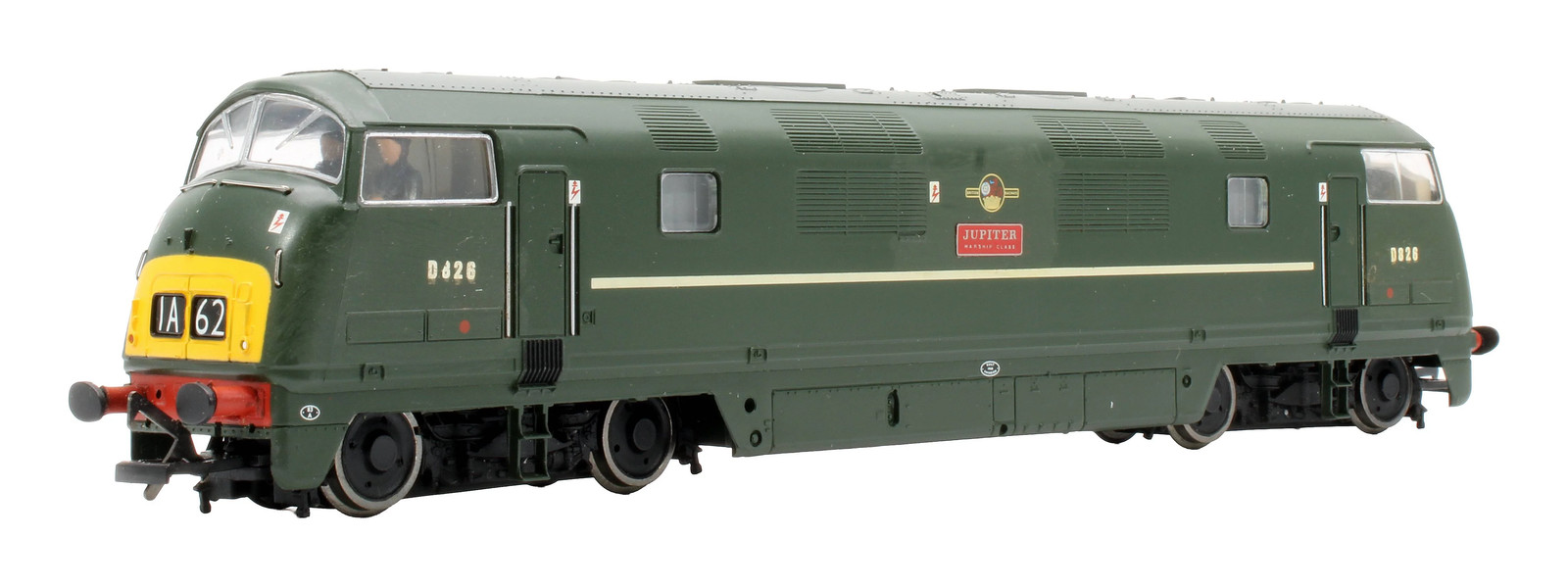 BACHMANN 'OO GAUGE' 32-051 BR GREEN CLASS 42 WARSHIP D826 'JUPITER' DIESEL LOCO