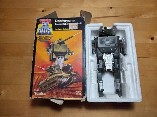 1984 Bandai Tonka Super Gobots Destroyer Tank Figure