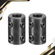 2 Set Shaft Coupling 5/16" Bore 5/8" OD 1" Length Rigid Coupling 4 Set Screws