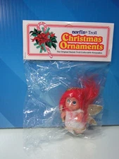 CHRISTMAS ANGEL ORNAMENT - 3" Dam Norfin - NEW IN BAG - Rare - LAST ONE
