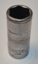 Matco Tools USA🇺🇸 BI13M6 3/8" Dr 13mm Chrome Mid 6pt Socket 🇺🇸 USA MadeRare