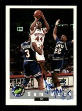 1992 Classic Draft Picks 67 Sam Mack signed auto autograph very tough BXCP44