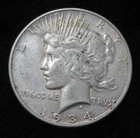 1934 Peace Dollar  * 90% Silver * Better Grade * 6433