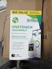 ONE TOUCH Verio Reflect Blood Glucose Monitoring System Exp:09/30/26