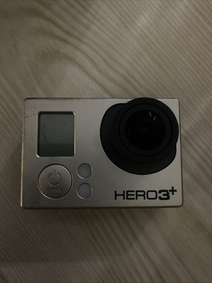 Go Pro Hero 3+ Action Camera Camcorder Silver Untested