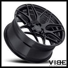 19 Mrr Fs01 Black Flow Forged Concave Wheels Rims Fits Bmw E46 325 330