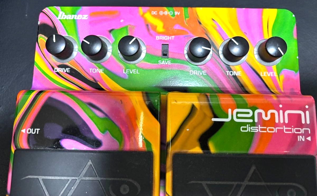 Ibanez Jemini Steve Vai Distortion Guitar Effect Pedal | eBay