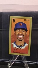 2025 Topps 205 Francisco Lindor Sovereign insert Back NY Mets🔥⚾🔥