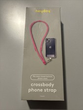 Cell Phone Utility Crossbody Strap - Heyday  - Pink Brand New
