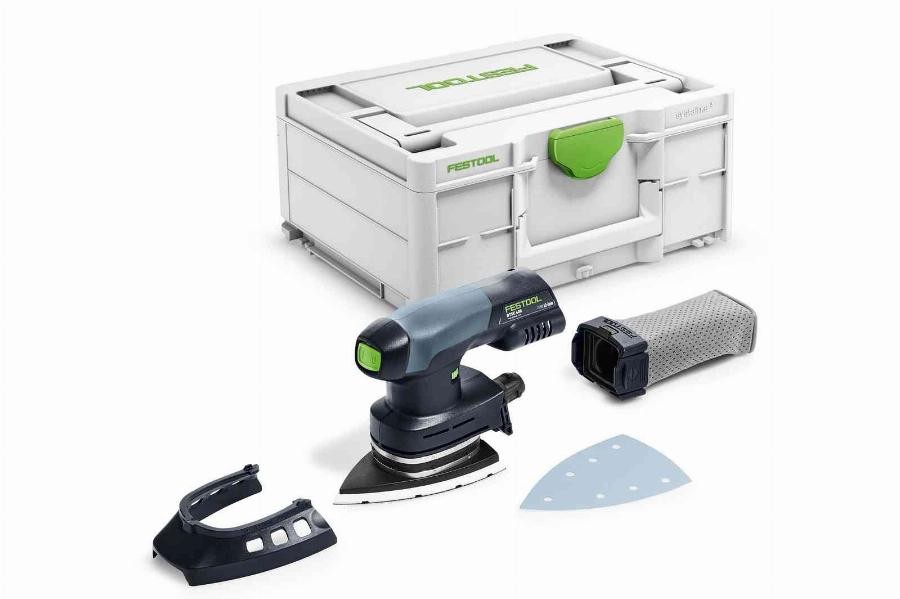 Ponceuse Delta DTSC 400-Basic Festool pour éliminer les rayures dans les coins