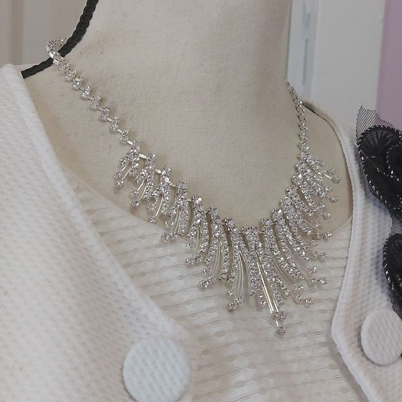 Christina's Collection Dramatic Icy Rhinestone Br… - image 3