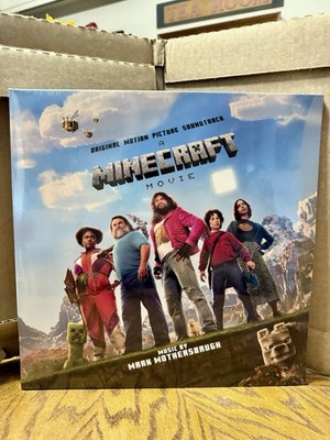 A MINECRAFT MOVIE Original Motion Picture Soundtrack Bee Stripe   LE /150