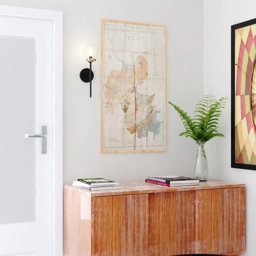 Vaxcel Lighting W0395 Orbit 16" Tall Wall Sconce - Muted Brass / Oil Rubbed - Picture 3 of 8