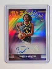 Tristen Newton 24-25 NBA Hoops Rookie Ink Auto RC Rookie Pacers ✍️
