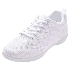 White Cheer Shoes Women Girls Athletic Training Tennis Dance Sneakers