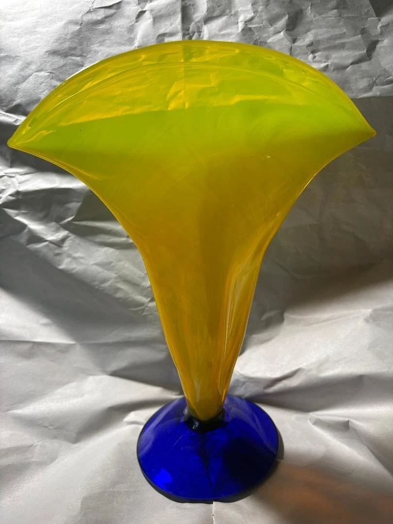Blenko Fan Vase for sale | eBay