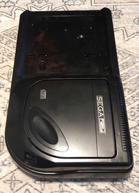 Sega CD Model 2 Black Replacement Console MK-4102 Cleaned Restored Works Great