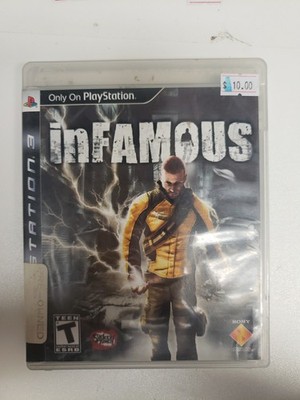 inFamous (Sony PlayStation 3, 2011) Complete CIB 