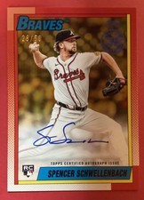 2025 TOPPS UPDATE 1990 SPENCER SCHWELLENBACH GOLD AUTO