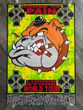 HOUSE OF PAIN Vintage Poster Kozik Malt Lyrics Irish Ireland 1992 Hip Hop Rap