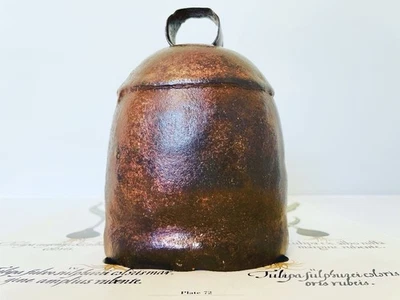 Cow Bell. Rajasthan. Indian. Decorative. Home. Office. - Image 1 of 3