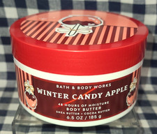 ALL NEW Winter Candy Apple Whipped Body Butter 6.5 oz Bath  Body Works