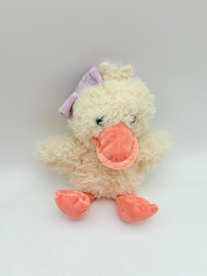 MTY Duck Plush Purple Bow Fuzzy Fur Ways to Celebrate Easter Walmart Walgreens 