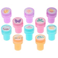  Set Timbri Ricompense Aula 10 Pezzi Timbri Bambini Giochi Festa Bambini
