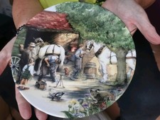 Royal Doulton "The Blacksmith " Limited Edition Collectable Plate