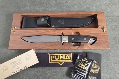 PUMA Messer Sonderedition Damast Defender Büffelhorn Jagd Solingen Limitiert