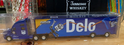 Tonkin TNS Trucks 1/87 Kenworth T700 Chevron Delo w/ Racing Trailer NIB