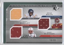 2013 SPx Winning Materials Trios 78/99 Geno Smith Tyler Wilson Mike Glennon 0j6