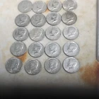 1969 Kennedy Silver Half Dollar Coins Lot of 18 Circulated