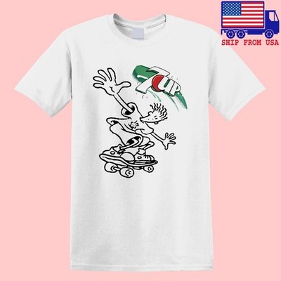 Fido Dido 7up 7 Up Drink Men's White Size S-5XL