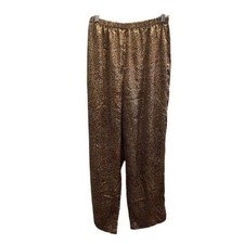 Unbranded Women's Size Medium Pajamas Pants Leopard Animal Print Lounge Apparel