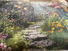 Enchanted Forest Backdrop Photography Background Cloth Baby Shower Celebration