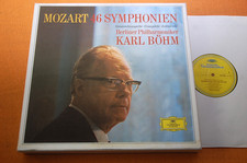 Karl Bohm Mozart The 46 Symphonies German DGG Ed1 Stereo 15LP (+1) Box '69 NM