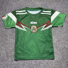 ROSS AMERICA FEDERATION OF MEXICO SOCCER ASSOCIATION JERSEY Kids Embroidered