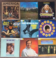 4. JOBLOT BUNDLE: 72 x VINYL LP S MIXED GENRES VARIOUS ARTISTS