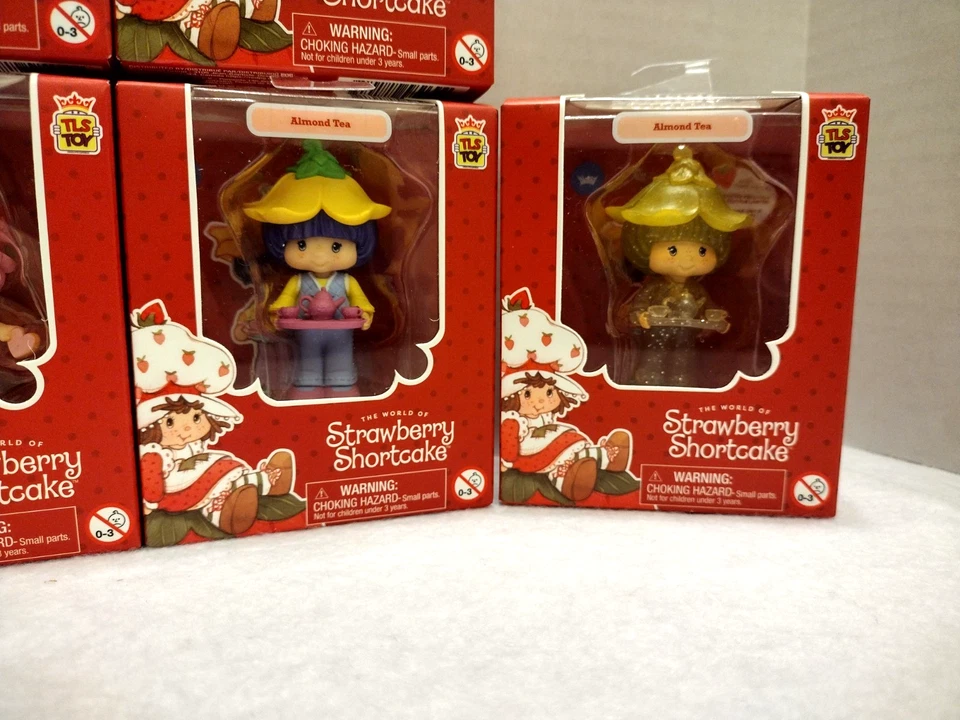 Mini figuras Strawberry Shortcake RARAS Chasers Cheebee serie 2 lote de 8 muñecas Foto 4 de 4