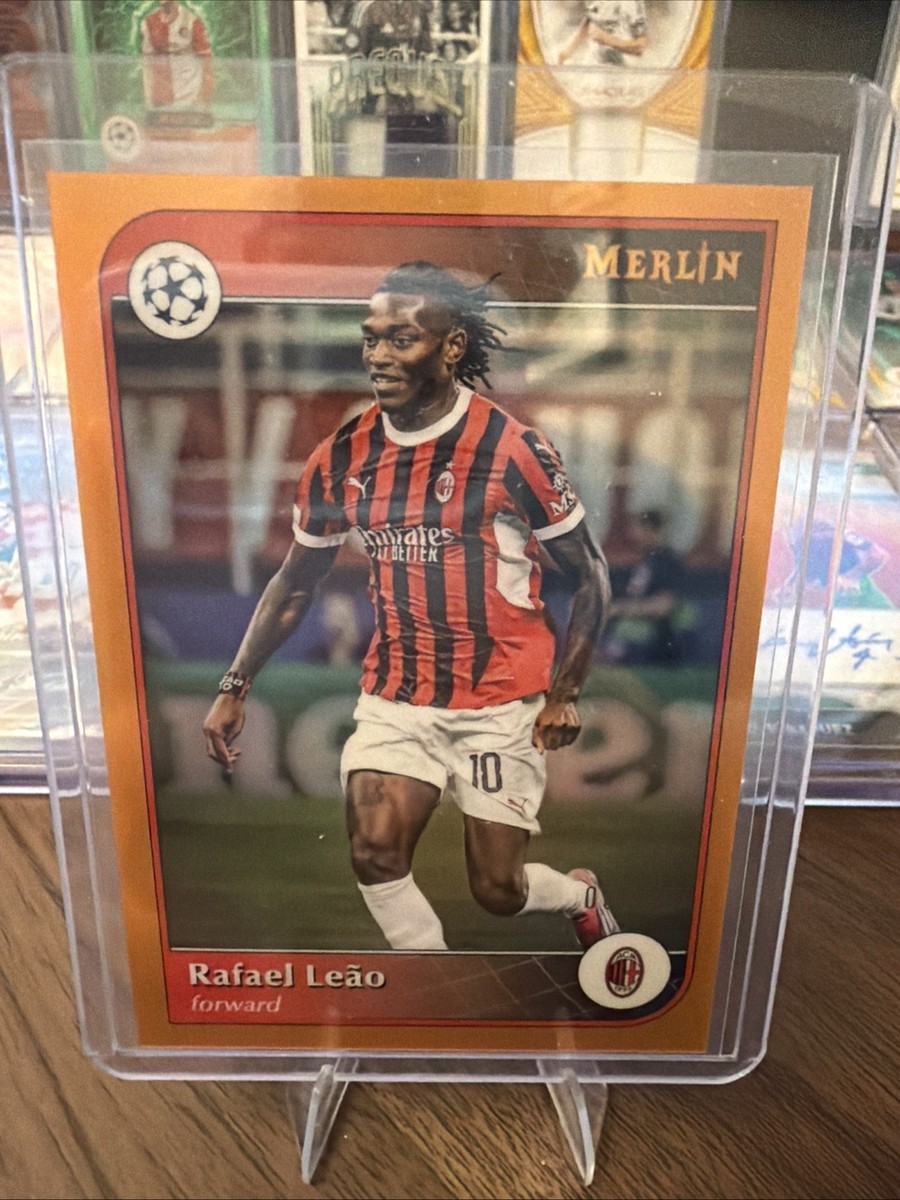 2024-25 Topps Merlin - Rafael Leao - #/25 Orange - AC Milan