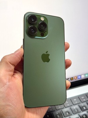 Apple iPhone 13 Pro Factory Unlocked Alpine Green 128GB (Image Retention) #23875